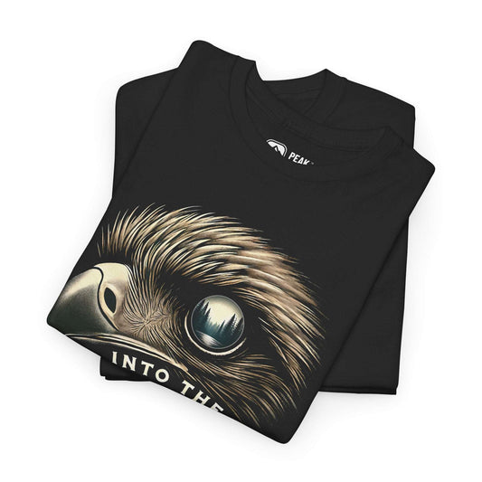 Into The Wild – Eagle Eye Wilderness T-Shirt by Peak Quest