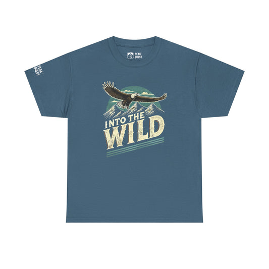 Into The Wild – Soaring Eagle Mountain T-Shirt by Peak Quest
