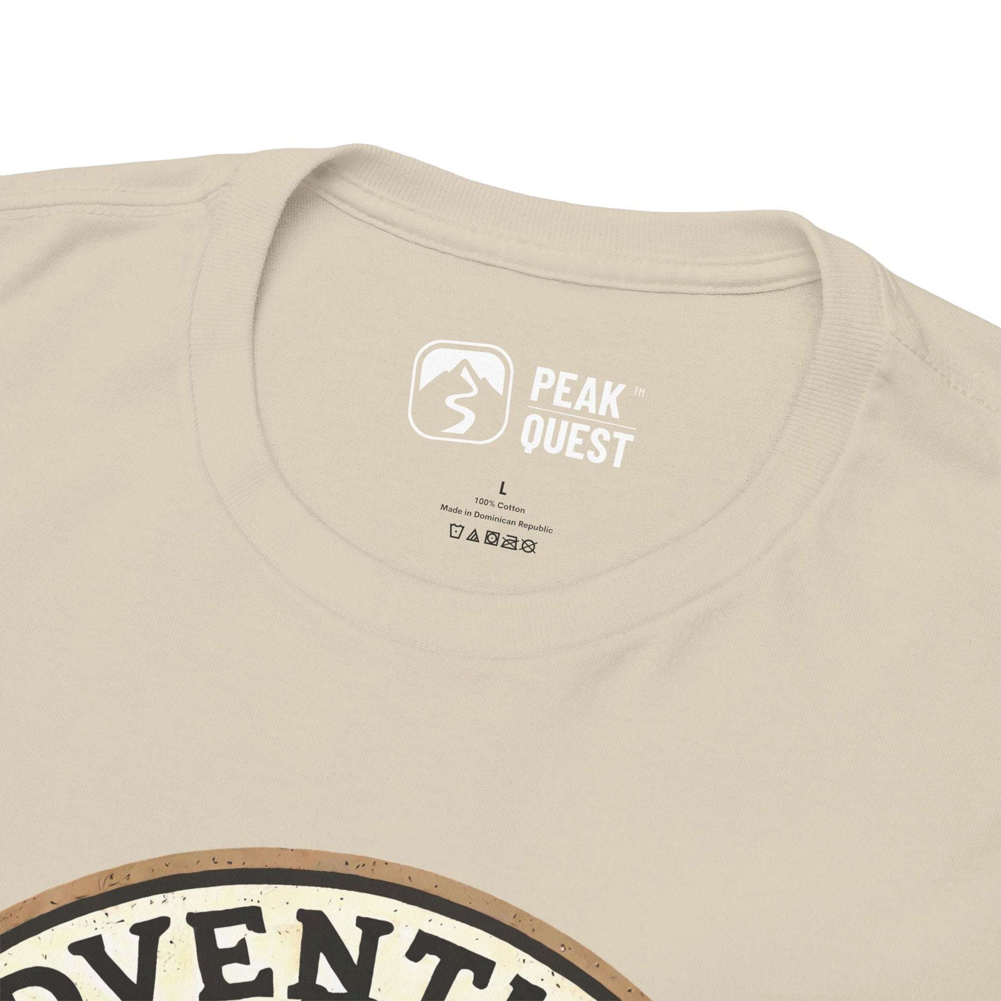 Adventure Awaits – Compass Explorer T-Shirt by Peak Quest
