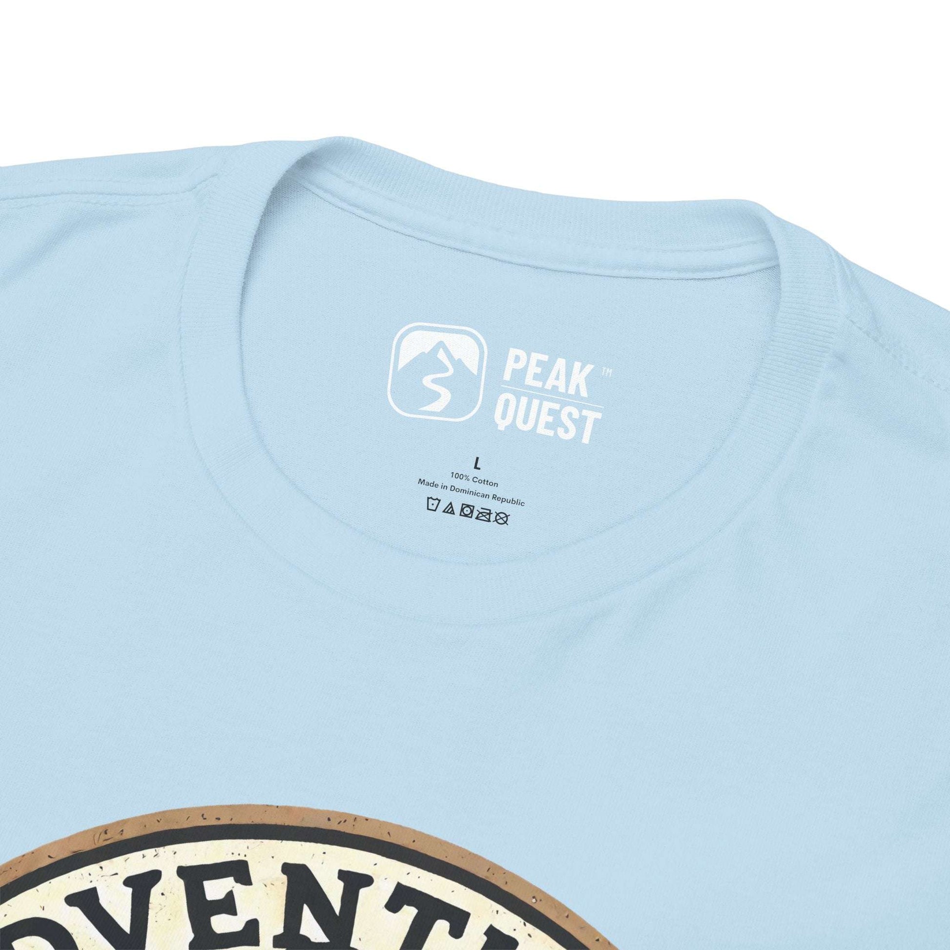 Adventure Awaits – Compass Explorer T-Shirt by Peak Quest