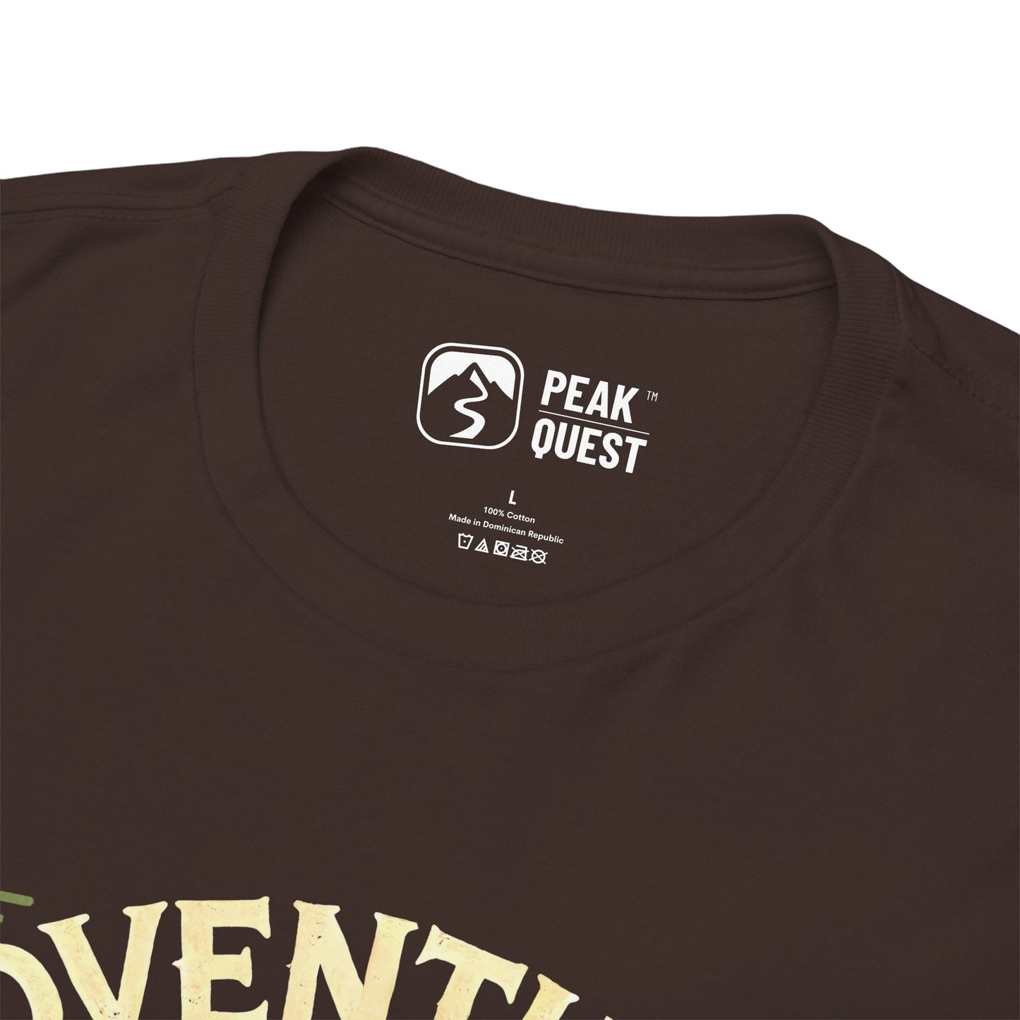 Adventure Awaits – Retro Camping T-Shirt by Peak Quest