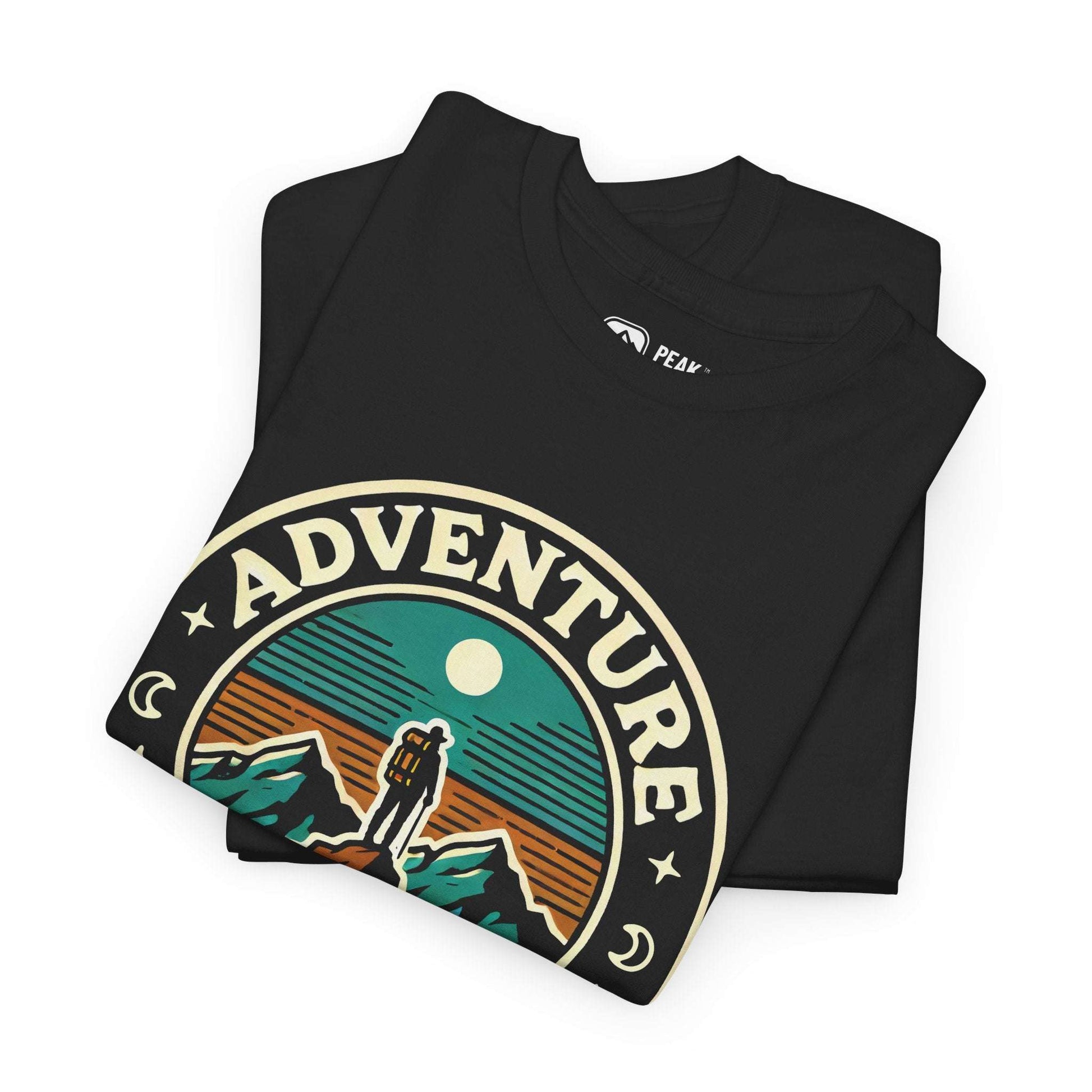 Adventure Awaits – Summit Climber T-Shirt by Peak Quest
