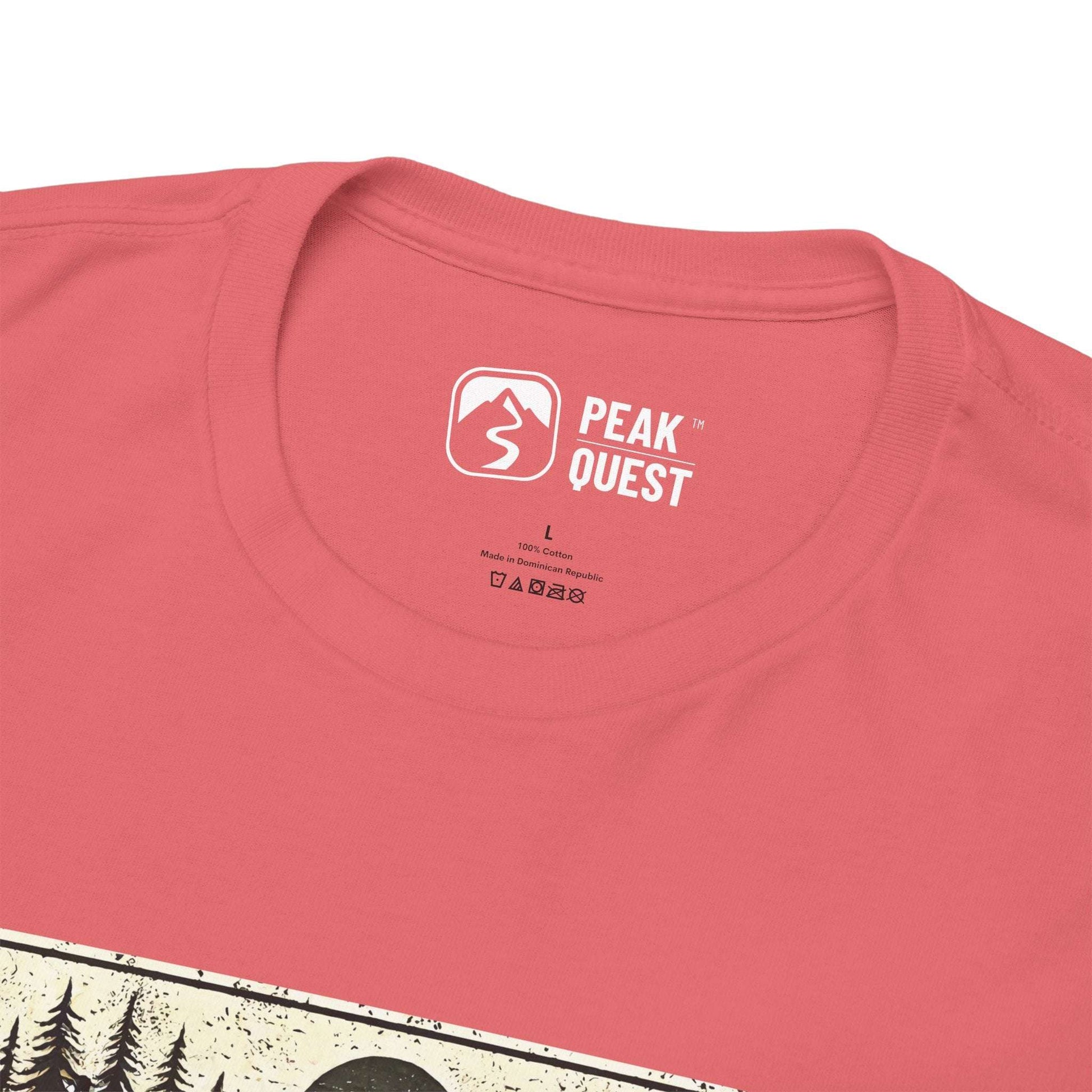 Into The Wild – Bear Tracks Forest T-Shirt by Peak Quest