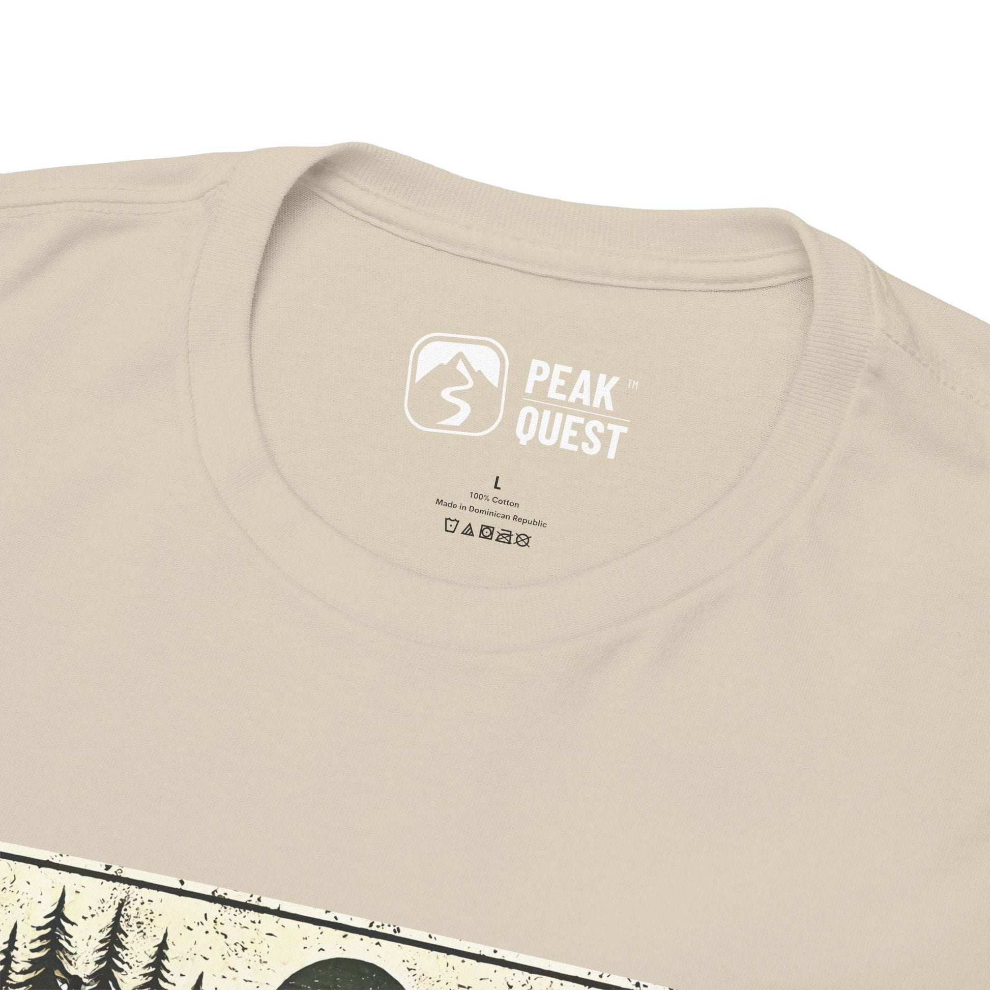 Into The Wild – Bear Tracks Forest T-Shirt by Peak Quest
