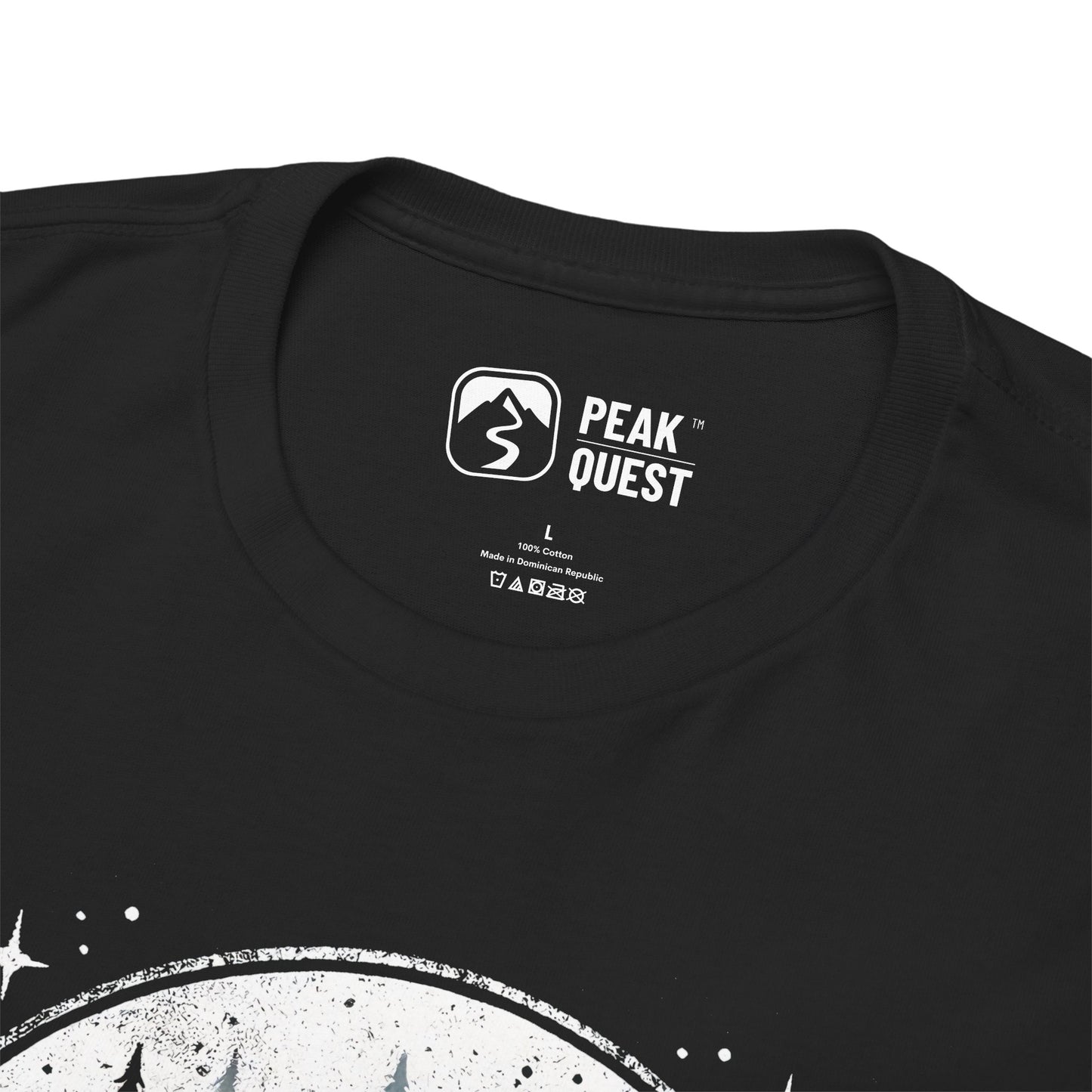 Into The Wild – Lone Wolf Forest T-Shirt by Peak Quest