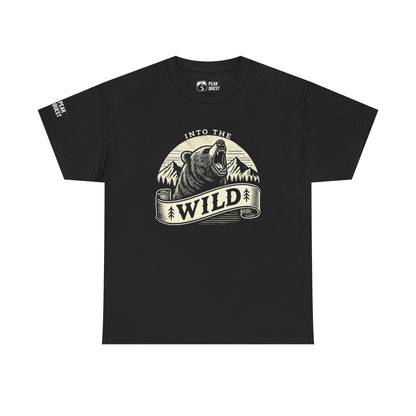 Into The Wild – Roaring Bear Mountain T-Shirt by Peak Quest