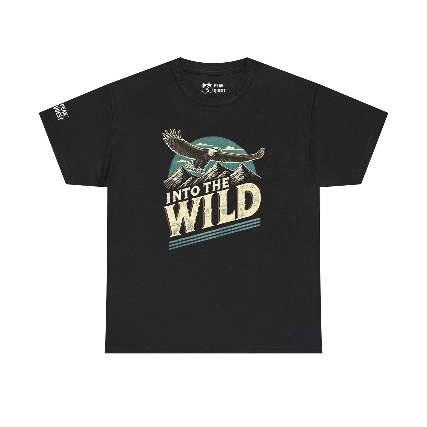 Into The Wild – Soaring Eagle Mountain T-Shirt by Peak Quest