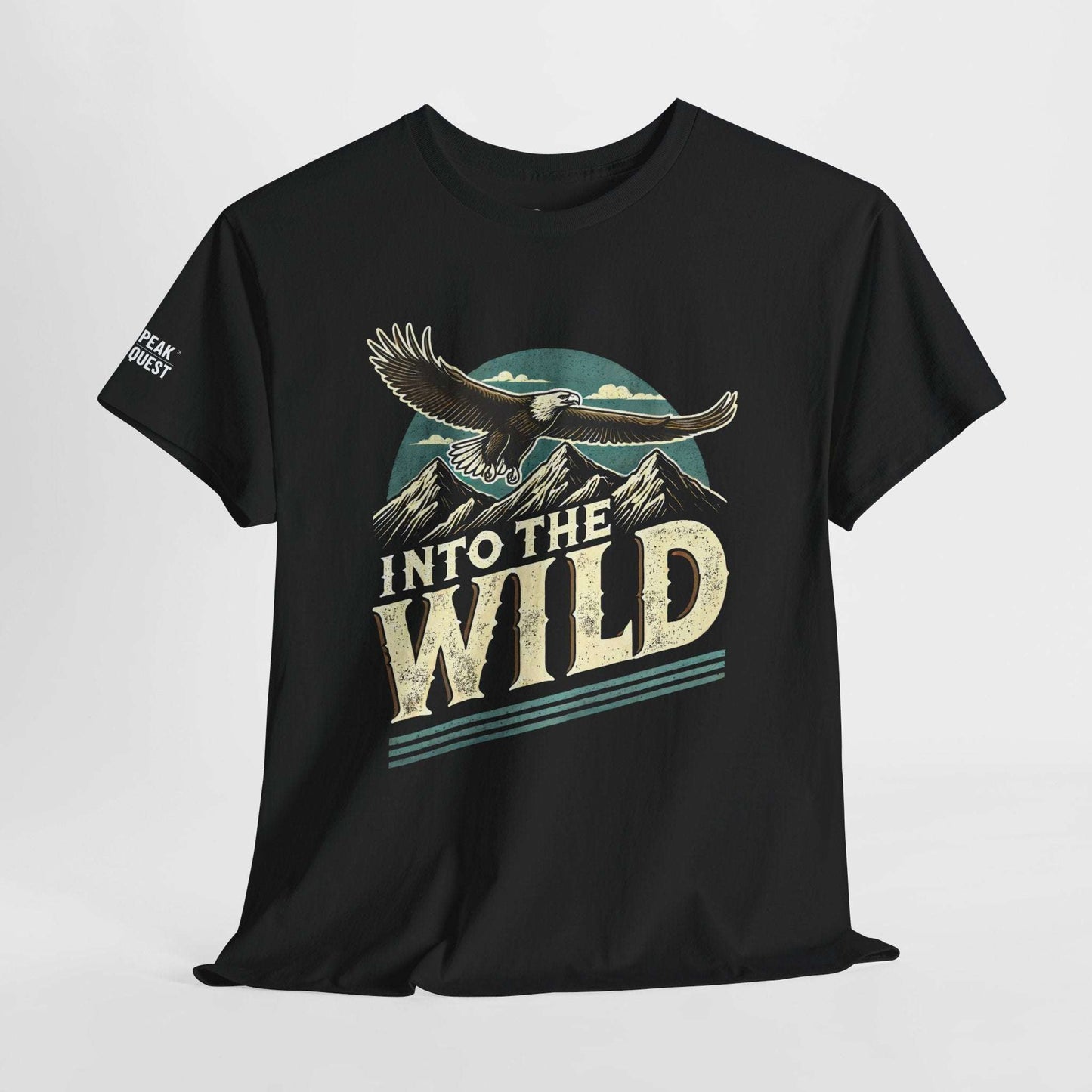 Into The Wild – Soaring Eagle Mountain T-Shirt by Peak Quest