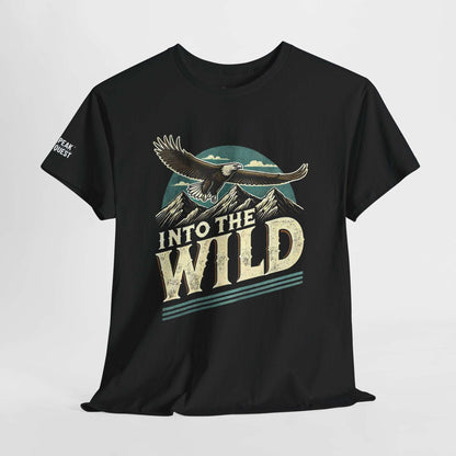 Into The Wild – Soaring Eagle Mountain T-Shirt by Peak Quest