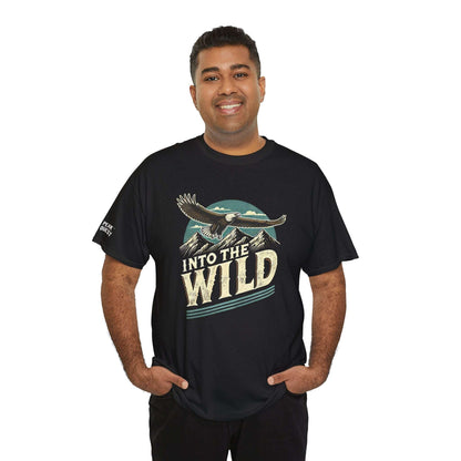 Into The Wild – Soaring Eagle Mountain T-Shirt by Peak Quest