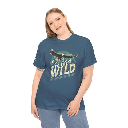 Into The Wild – Soaring Eagle Mountain T-Shirt by Peak Quest