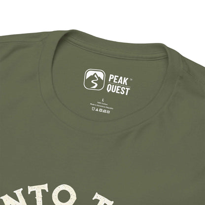 Into The Wild – Wolf Howling at Moon T-Shirt by Peak Quest