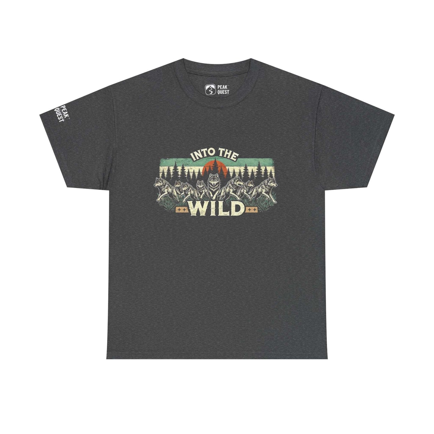 Into The Wild – Wolf Pack Colorado T-Shirt by Peak Quest