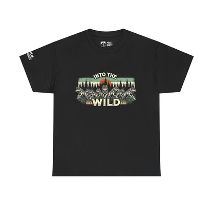 Into The Wild – Wolf Pack Colorado T-Shirt by Peak Quest