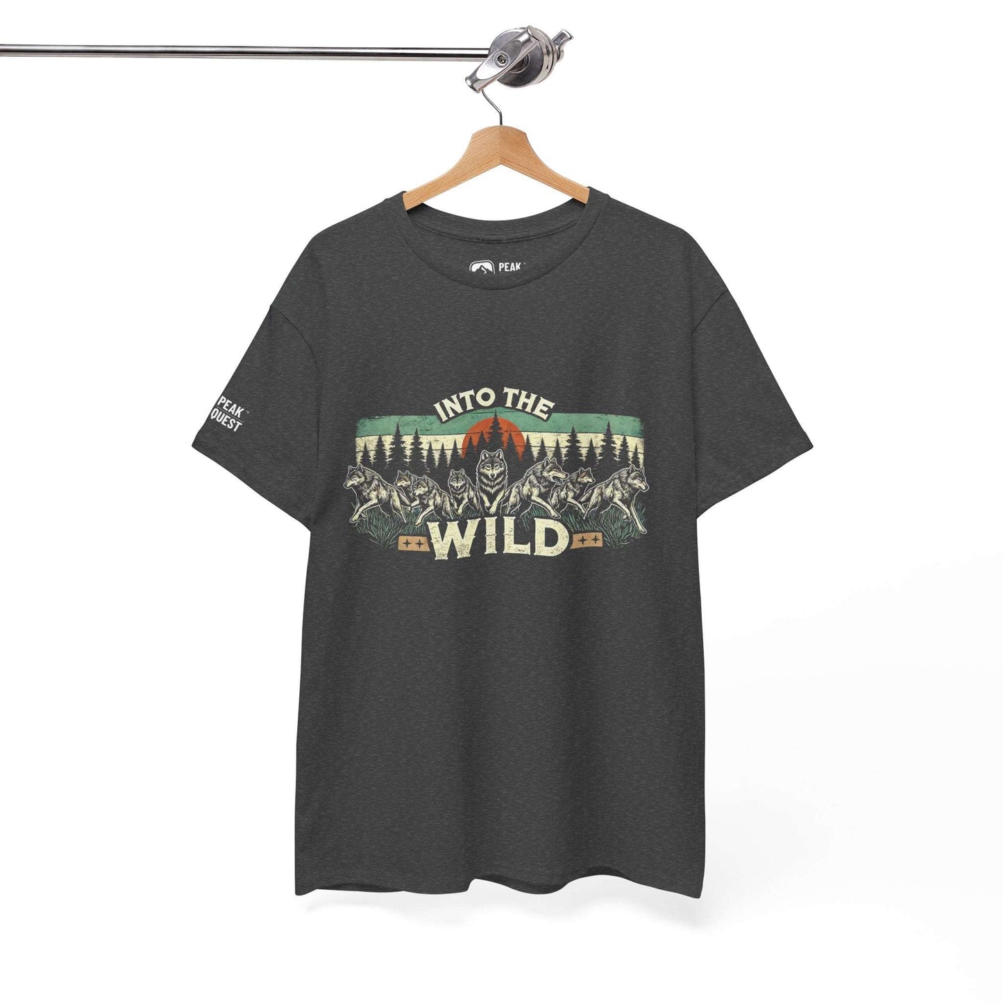 Into The Wild – Wolf Pack Colorado T-Shirt by Peak Quest