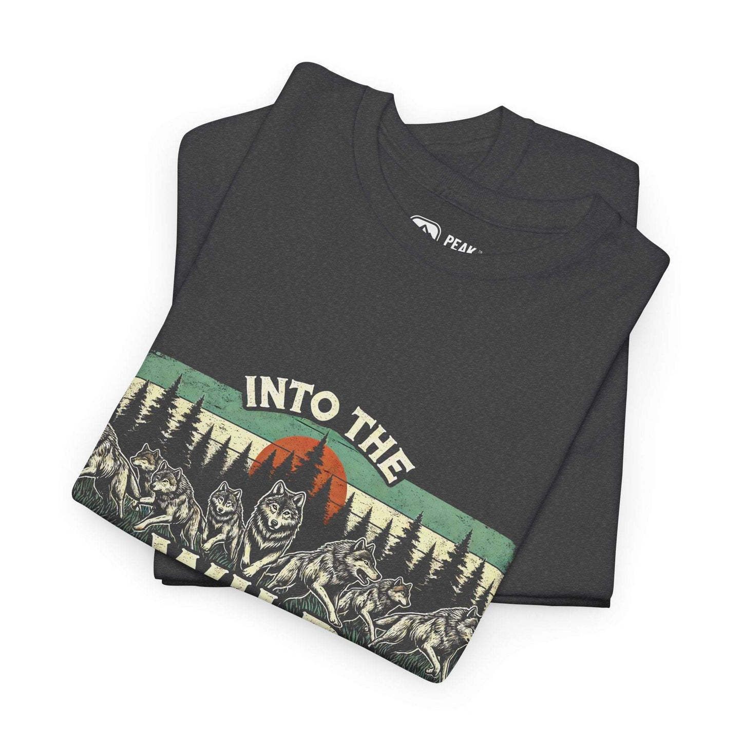 Into The Wild – Wolf Pack Colorado T-Shirt by Peak Quest