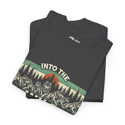 Into The Wild – Wolf Pack Colorado T-Shirt by Peak Quest