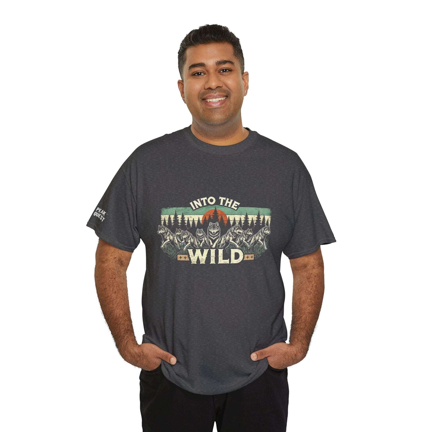 Into The Wild – Wolf Pack Colorado T-Shirt by Peak Quest