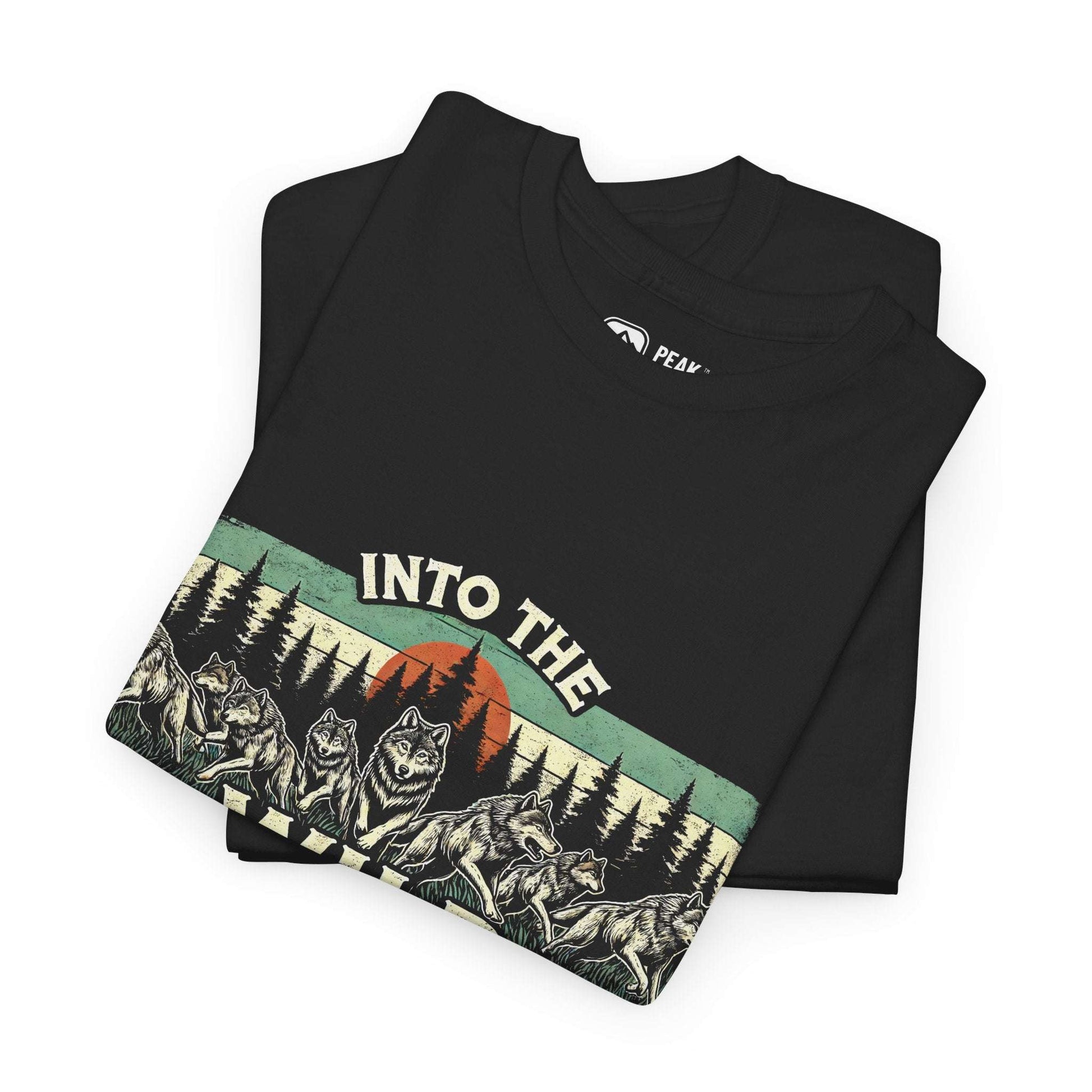 Into The Wild – Wolf Pack Colorado T-Shirt by Peak Quest