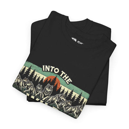 Into The Wild – Wolf Pack Colorado T-Shirt by Peak Quest